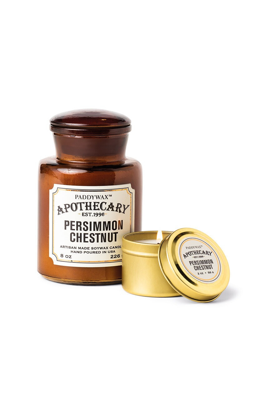 Paddywax Ароматна соева свещ Persimmon Chestnut 516 g - Pepit.bg