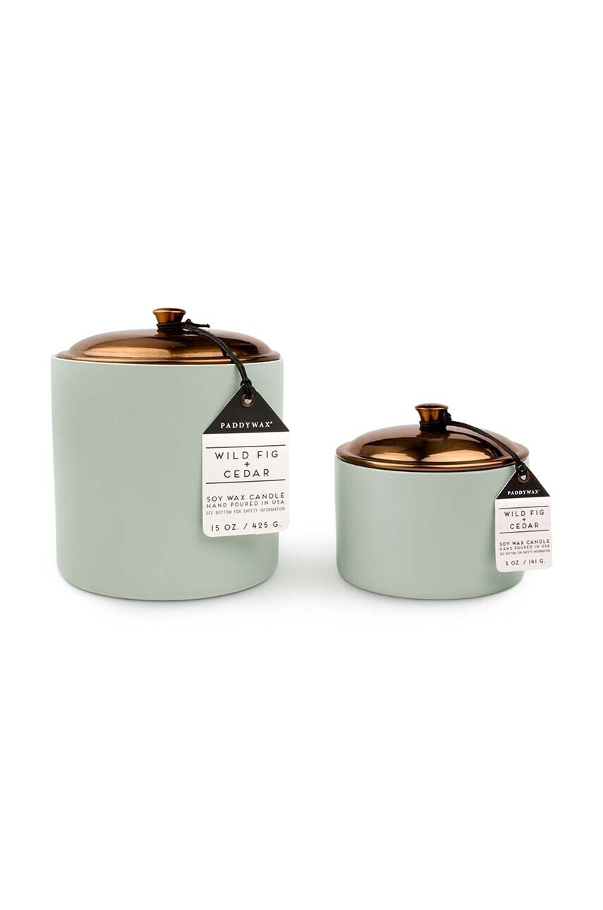 Paddywax Ароматна соева свещ Wild Fig and Cedar 141 g - Pepit.bg