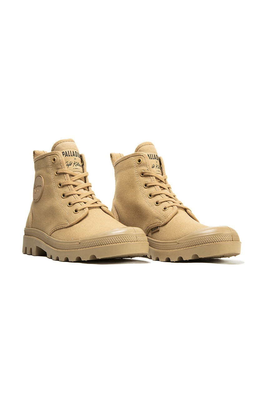 Palladium Маратонки Plbrousse X Kitsune в бежово - Pepit.bg