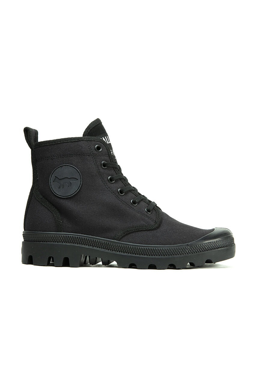 Palladium Маратонки Plbrousse X Kitsune в черно - Pepit.bg