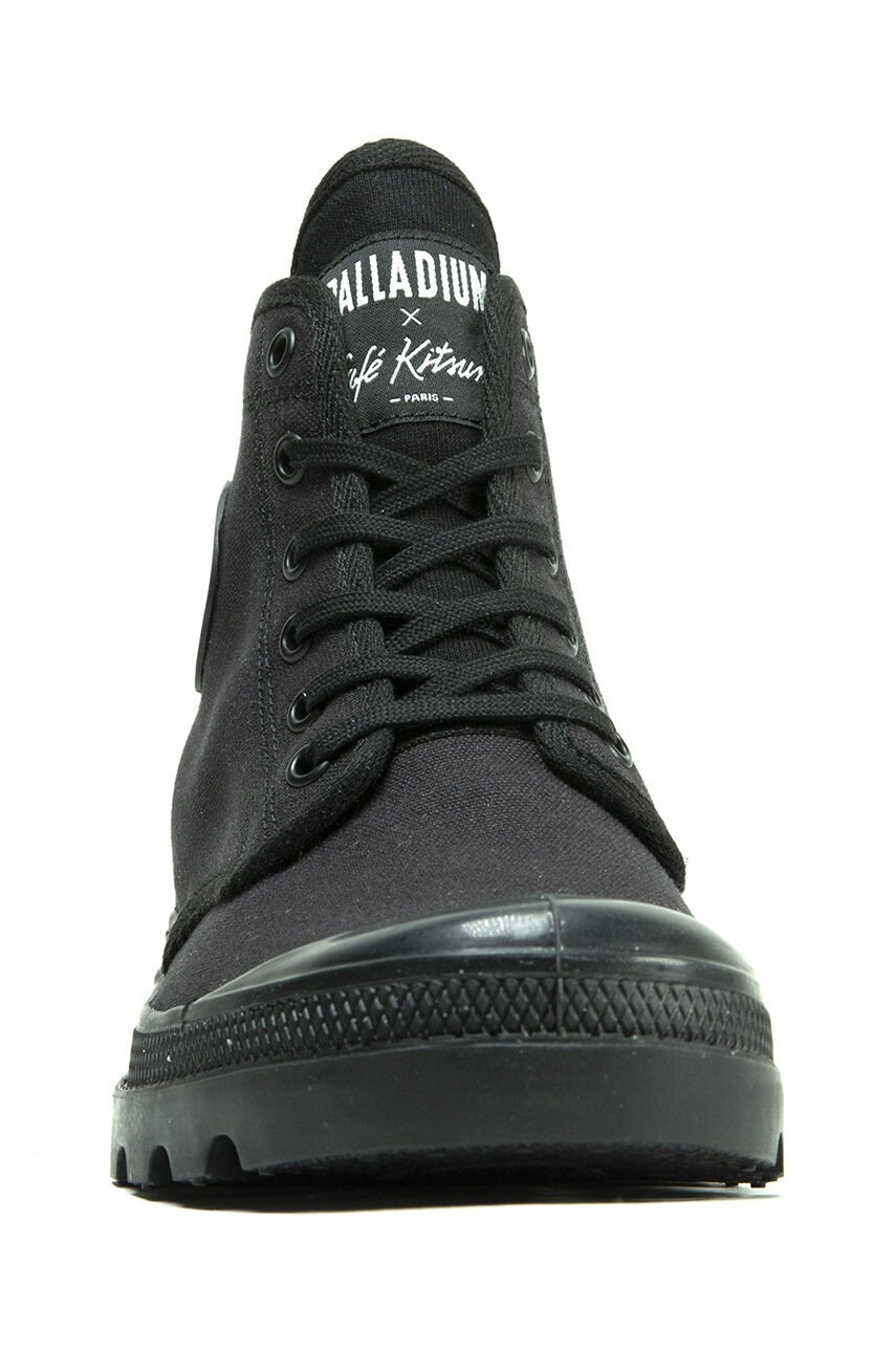 Palladium Маратонки Plbrousse X Kitsune в черно - Pepit.bg