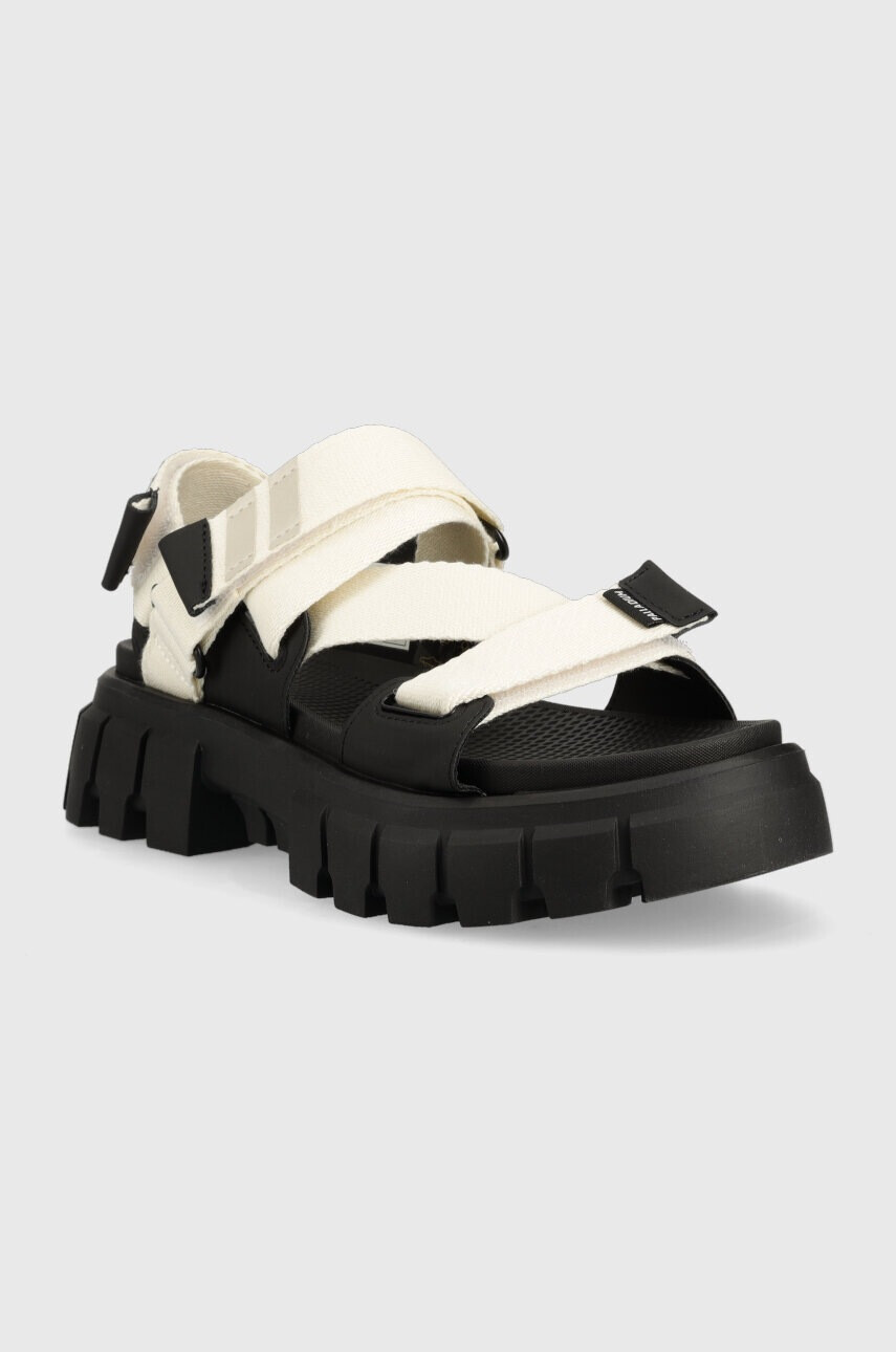 Palladium Сандали METROPOLITAN REVOLT в бяло с платформа 98581.116.M - Pepit.bg