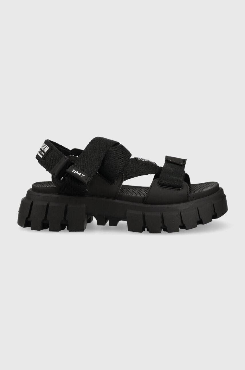 Palladium Сандали METROPOLITAN REVOLT в черно с платформа 98578.008.M - Pepit.bg