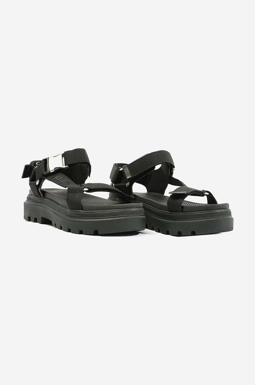 Palladium Сандали Pallacruise Strap в черно с платформа - Pepit.bg