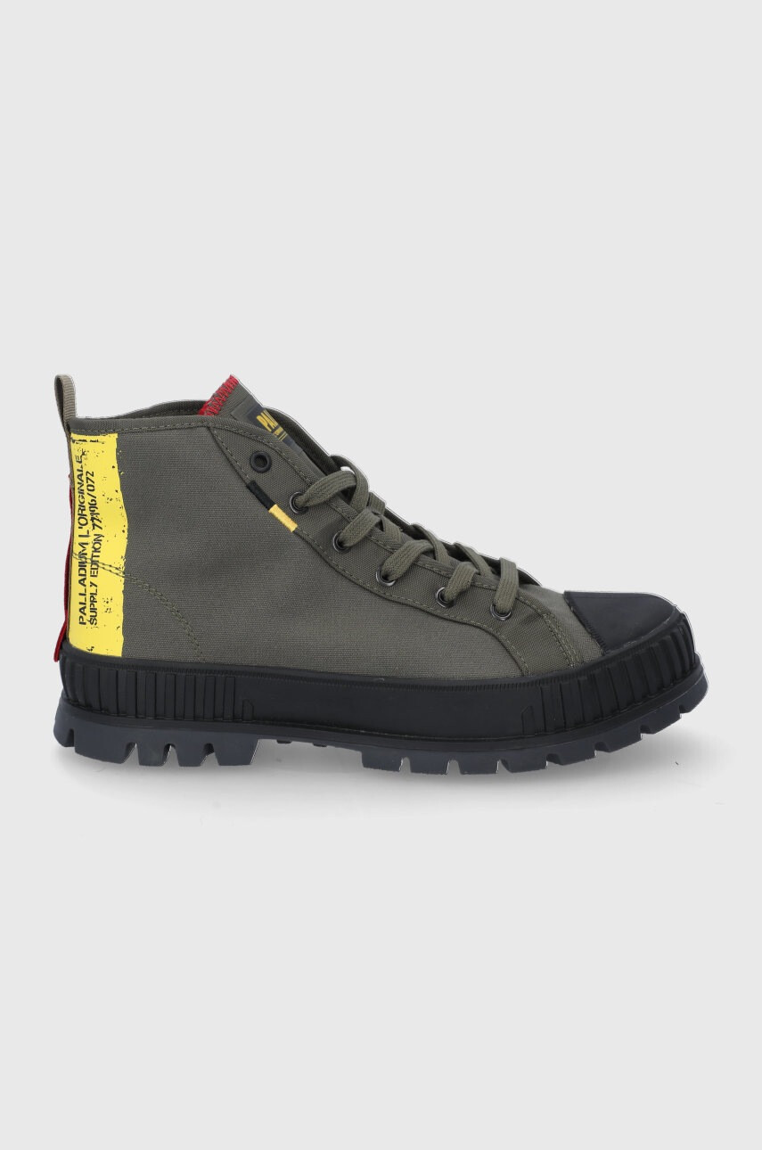 Palladium Високи кецове Pampa Hi в черно - Pepit.bg