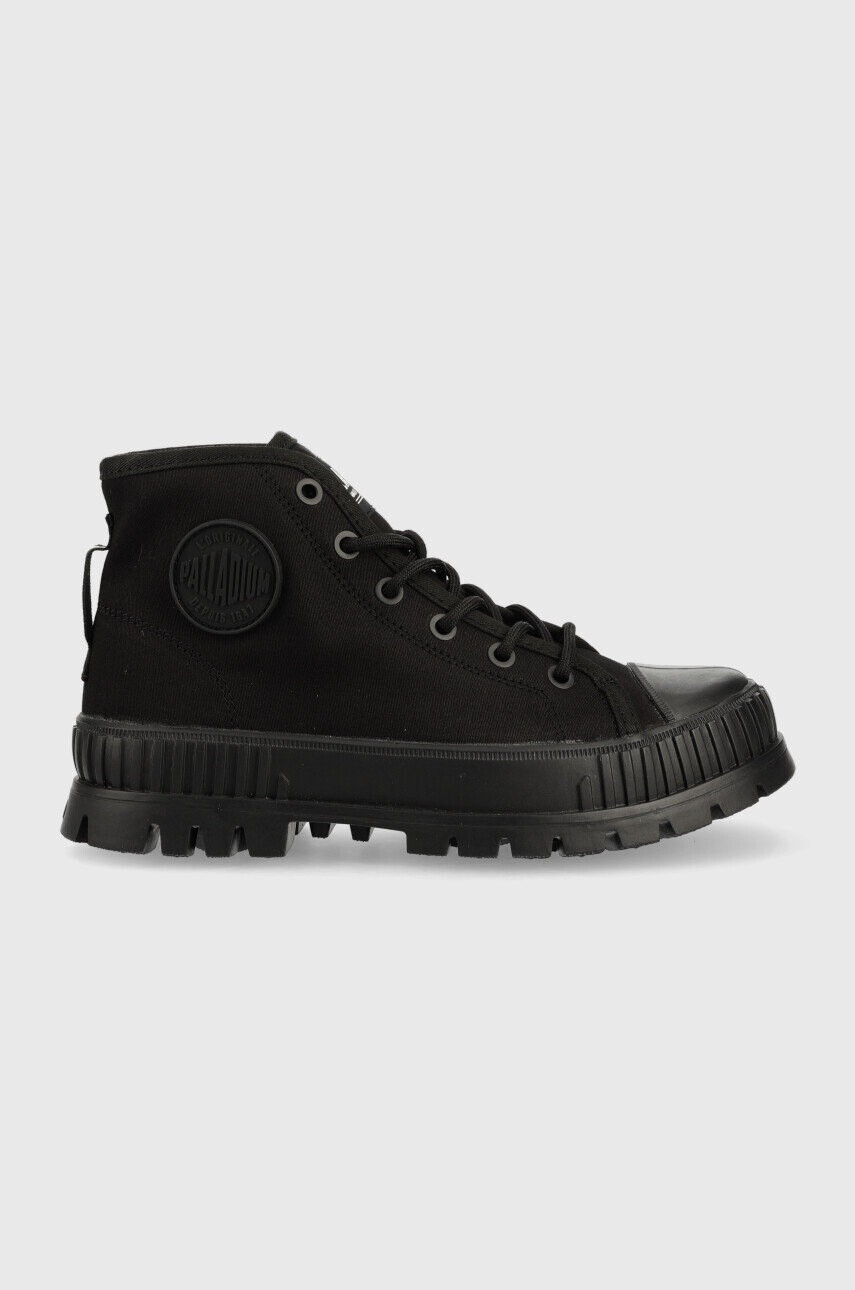 Palladium Високи кецове Pallashock Supply в черно - Pepit.bg