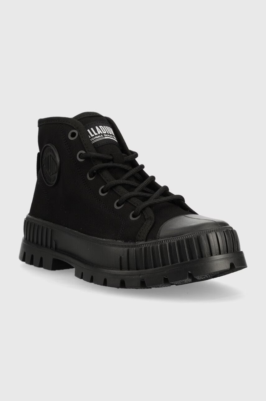 Palladium Високи кецове Pallashock Supply в черно - Pepit.bg