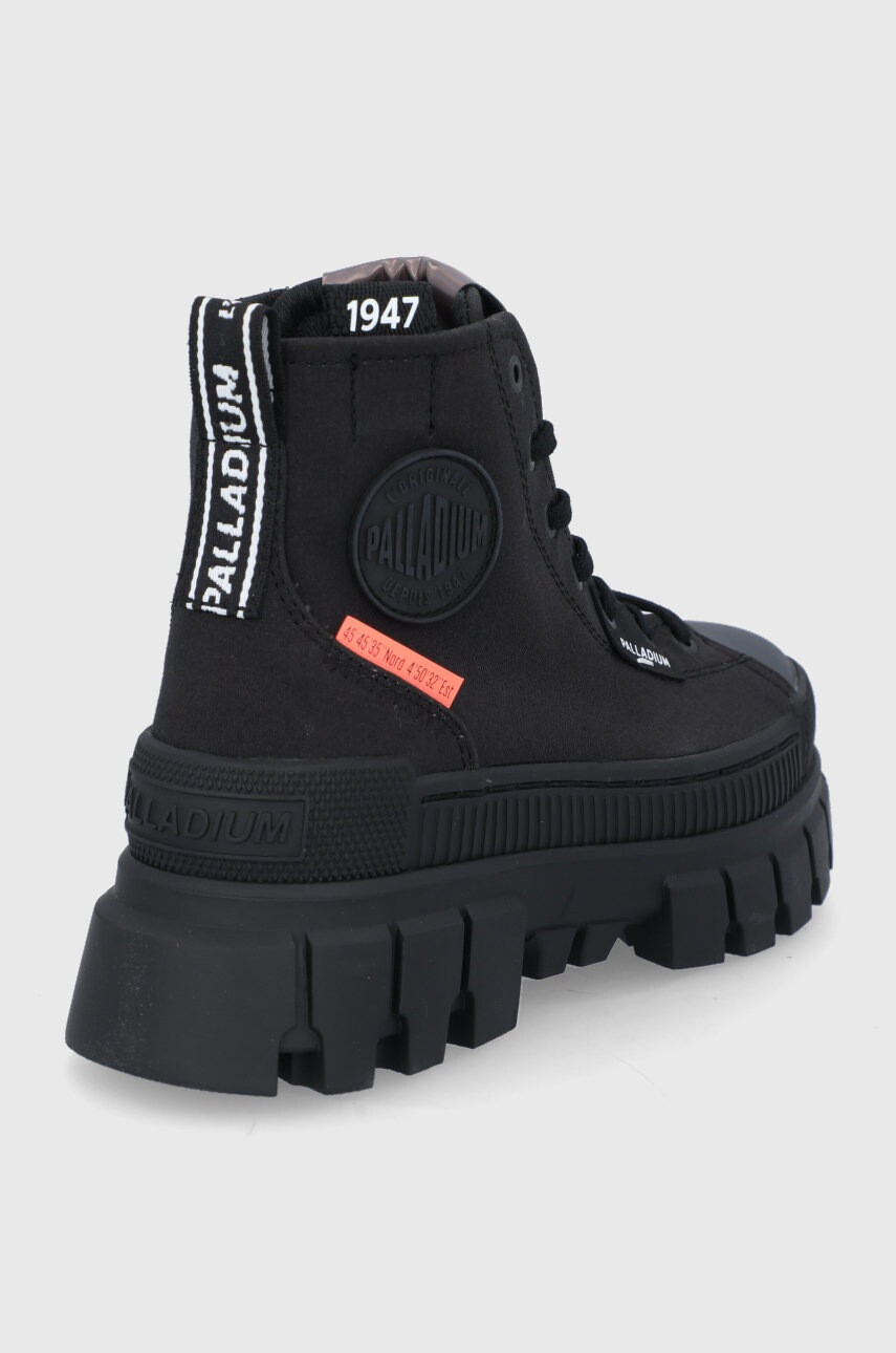 Palladium Високи кецове дамски в черно - Pepit.bg