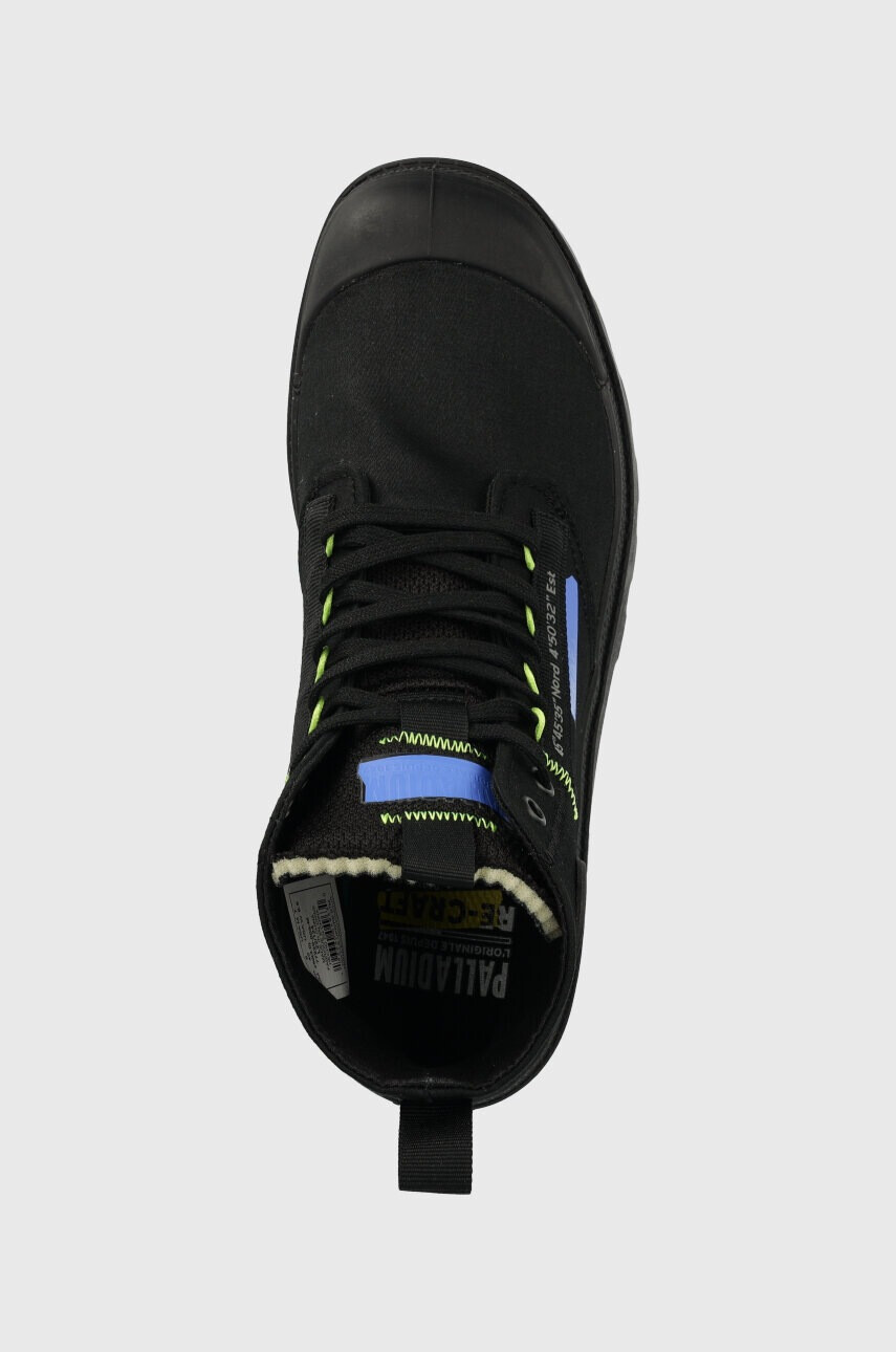 Palladium Високи кецове METROPOLITAN PAMPA в черно 77220.005.M - Pepit.bg