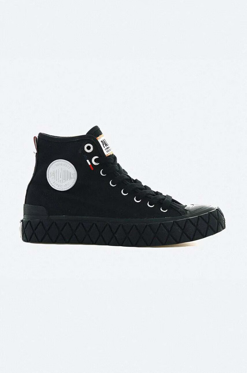 Palladium Високи кецове Palla Ace Canvas Mid в черно - Pepit.bg