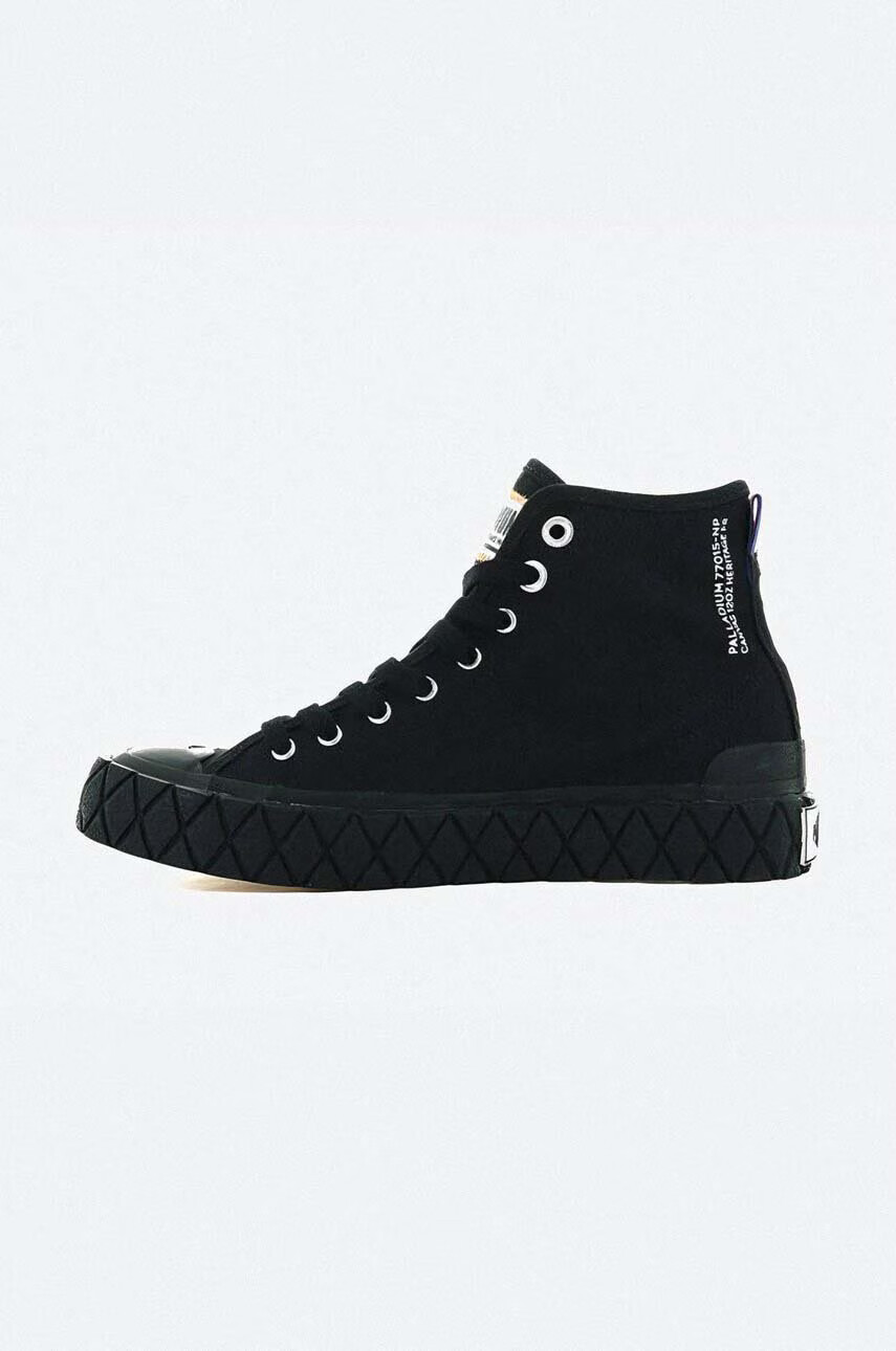 Palladium Високи кецове Palla Ace Canvas Mid в черно - Pepit.bg