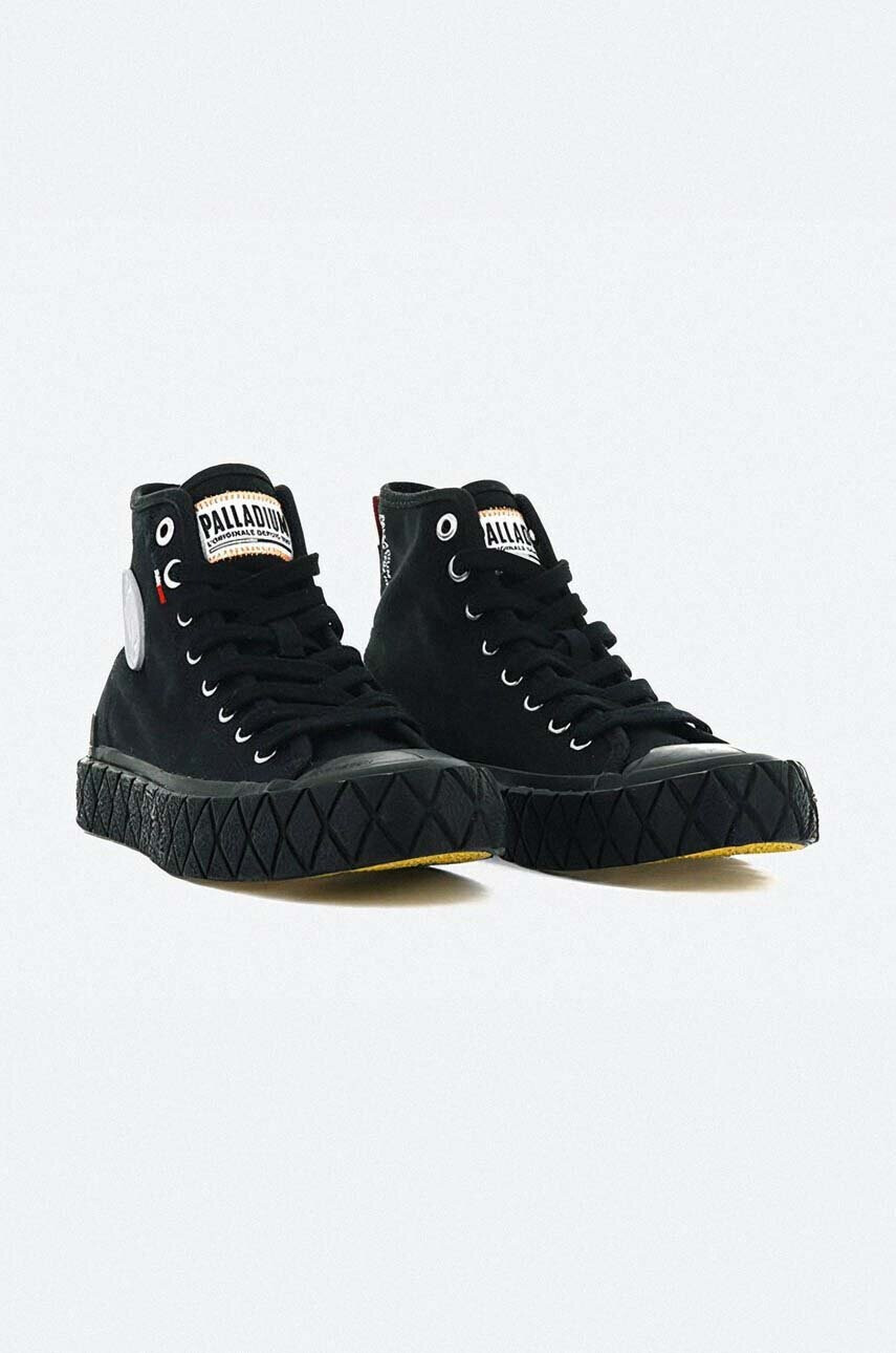 Palladium Високи кецове Palla Ace Canvas Mid в черно - Pepit.bg