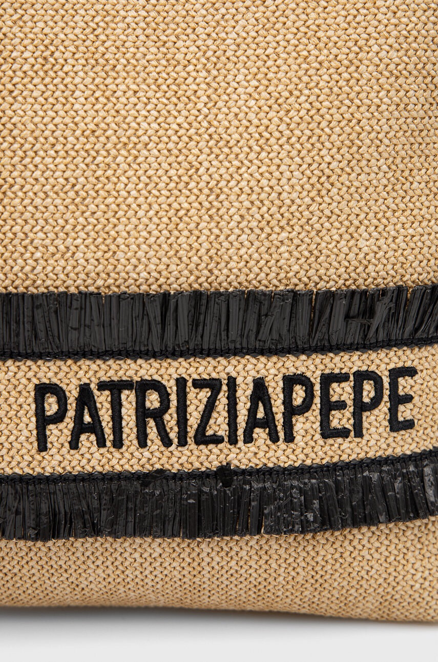 Patrizia Pepe Чанта в бежово - Pepit.bg