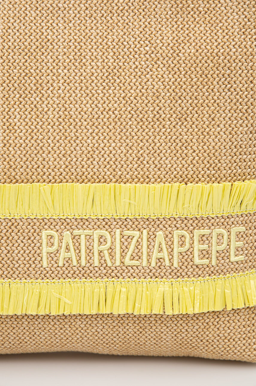 Patrizia Pepe Чанта в бежово - Pepit.bg