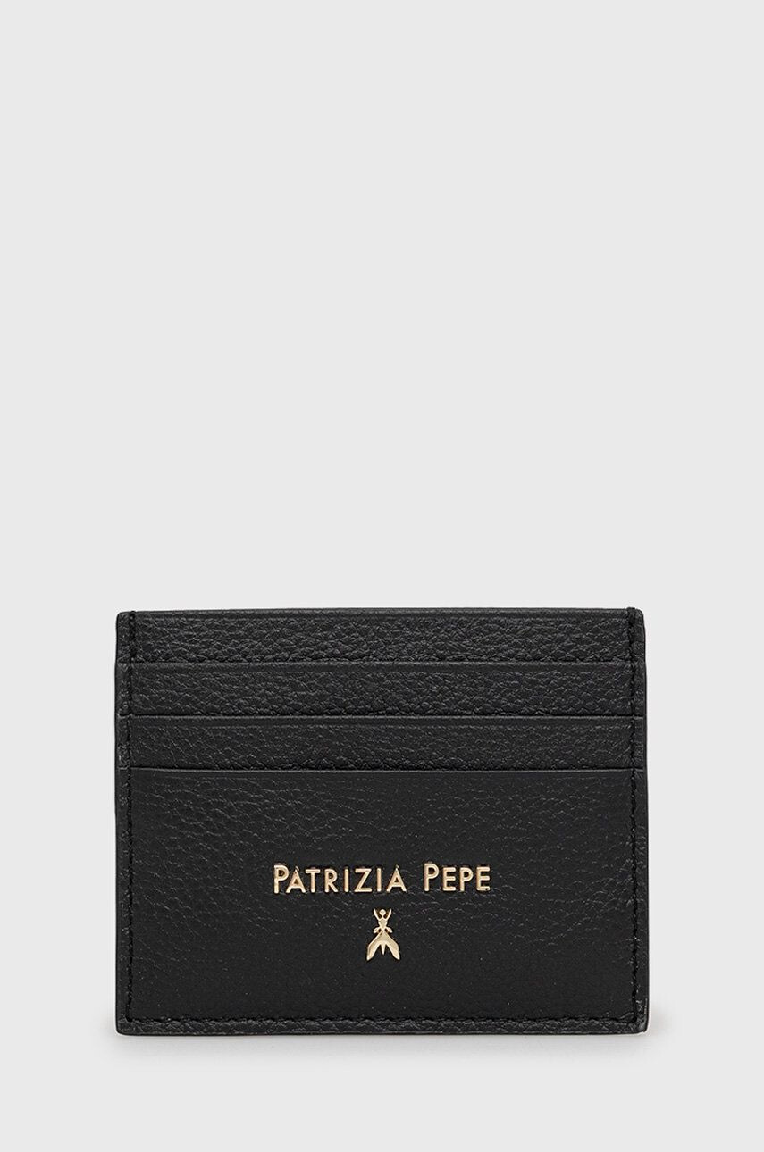 Patrizia Pepe Портфейл дамски в черно - Pepit.bg