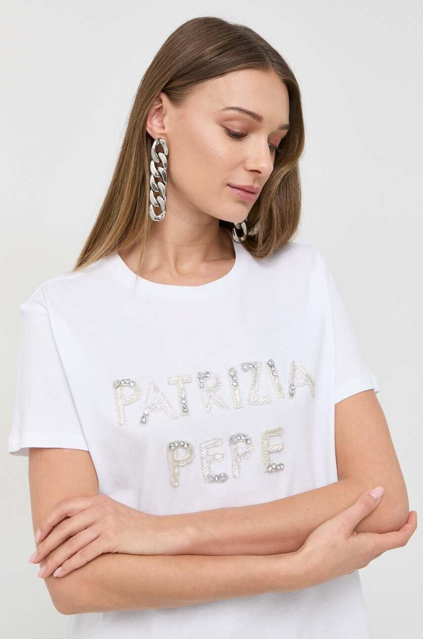 Patrizia Pepe Памучна тениска - Pepit.bg