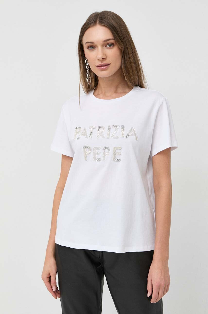 Patrizia Pepe Памучна тениска - Pepit.bg