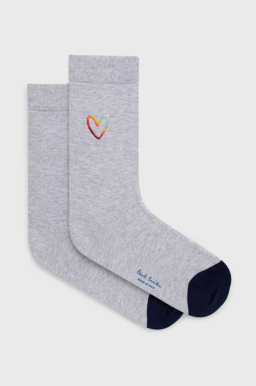 Paul Smith Чорапи дамски в сиво - Pepit.bg