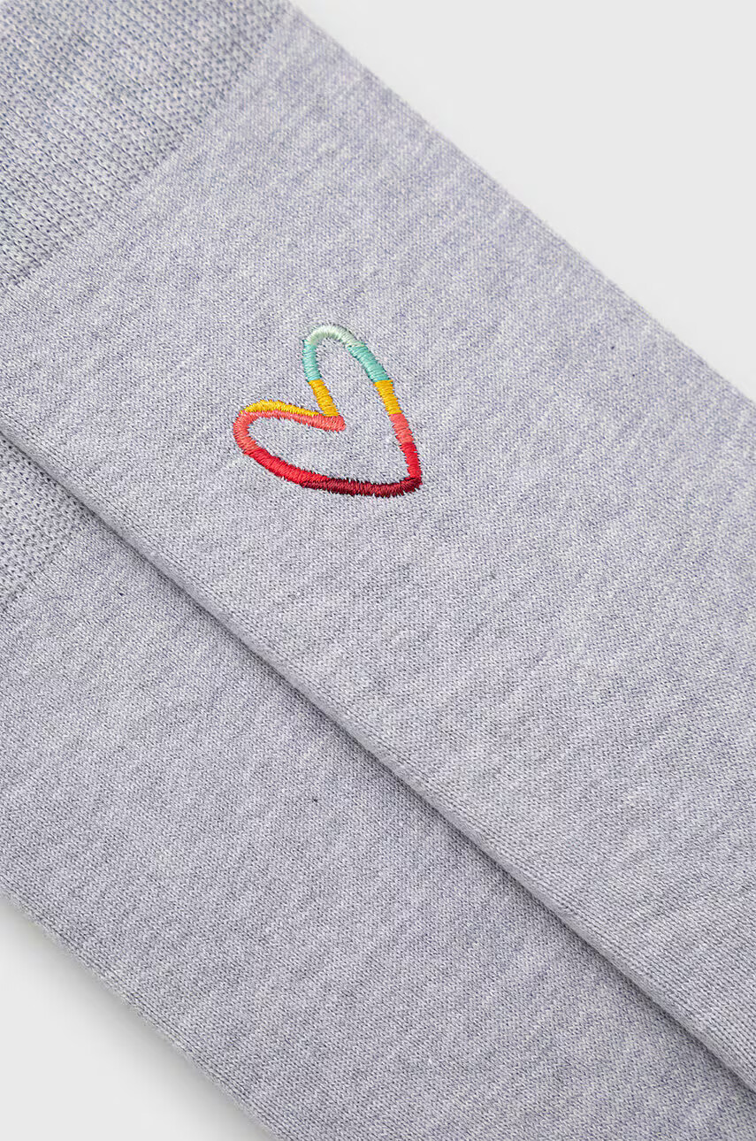 Paul Smith Чорапи дамски в сиво - Pepit.bg