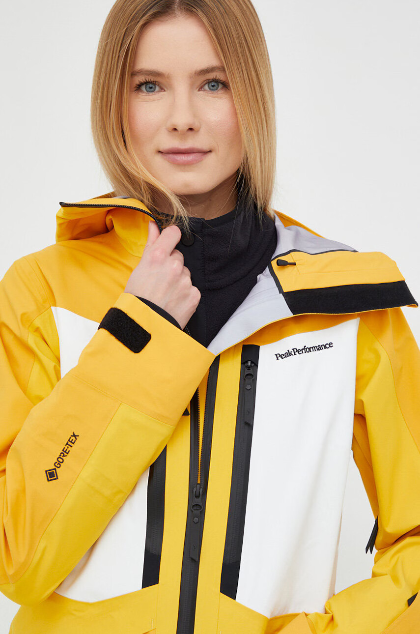 Peak Performance Яке Gravity Gore-Tex в жълто - Pepit.bg