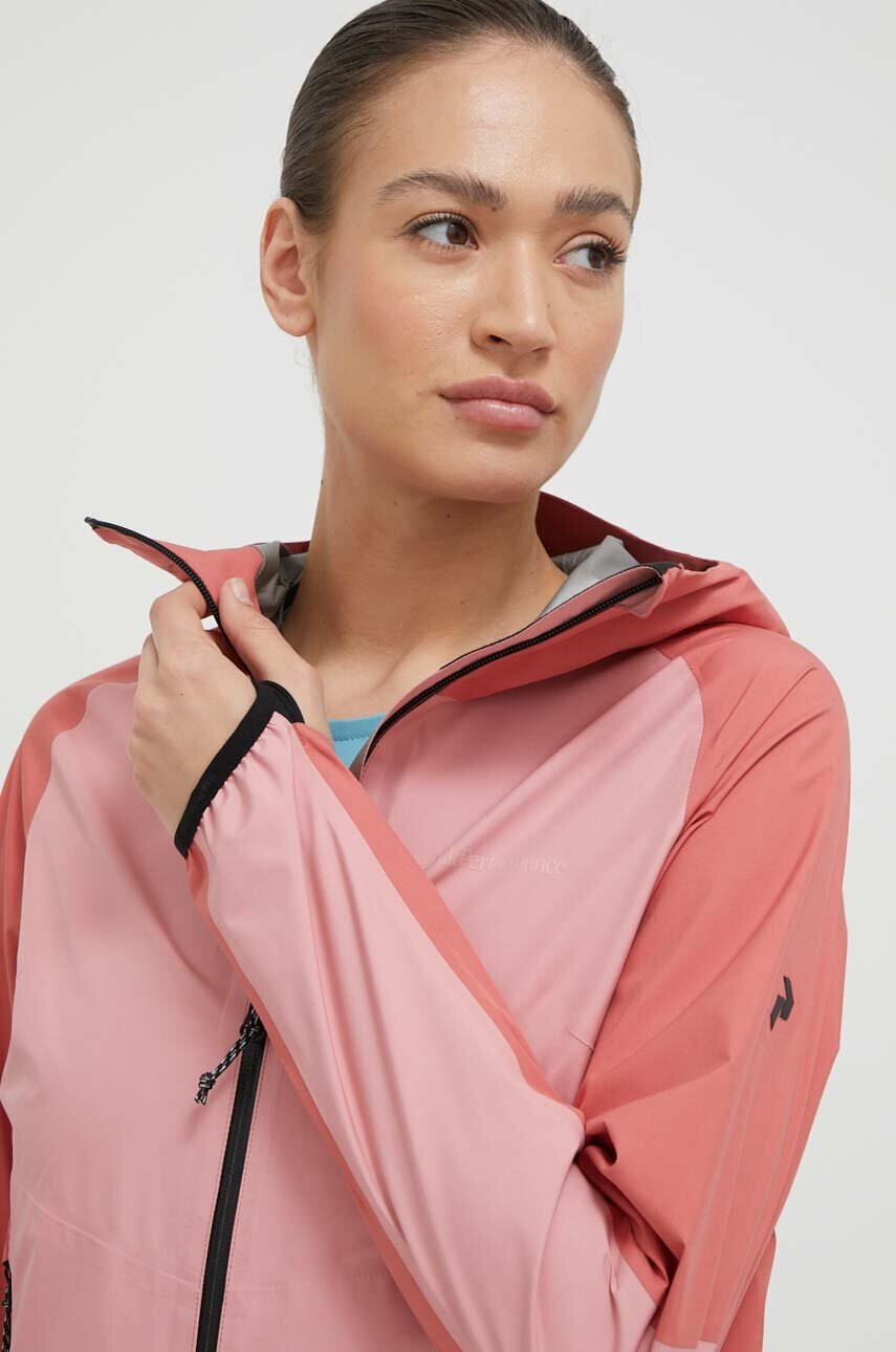 Peak Performance Яке за спортове на открито Pac Gore-Tex в розово с gore-tex - Pepit.bg