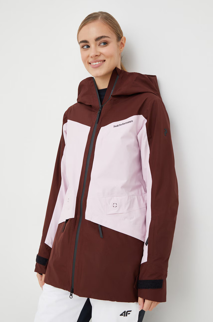 Peak Performance Ски яке Gravity 2L Gore-Tex в лилаво - Pepit.bg