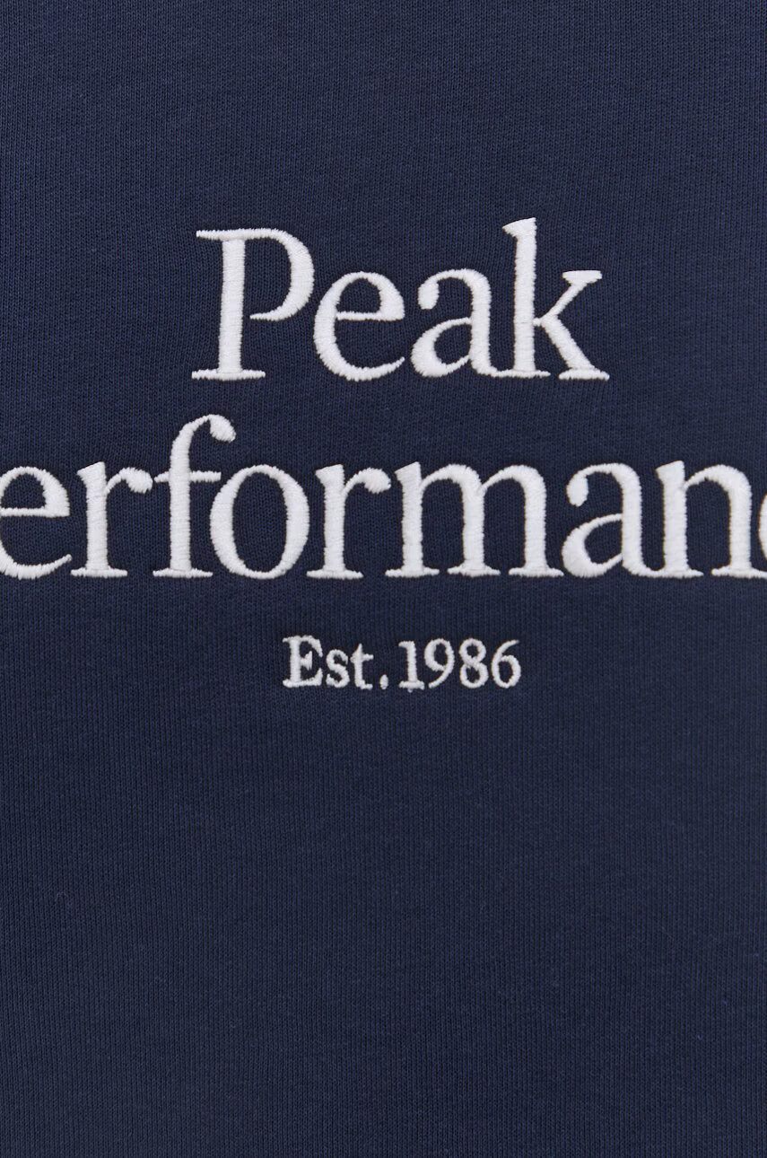 Peak Performance Суичър дамски в тъмносиньо с апликация - Pepit.bg