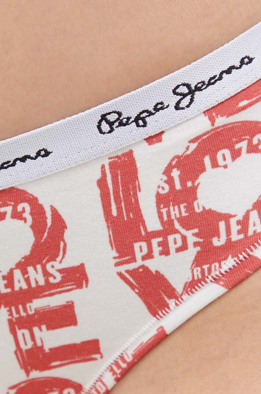 Pepe Jeans Бикини (3 броя) в червено - Pepit.bg