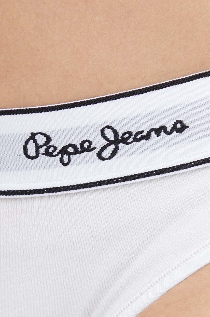 Pepe Jeans Бикини в бяло - Pepit.bg