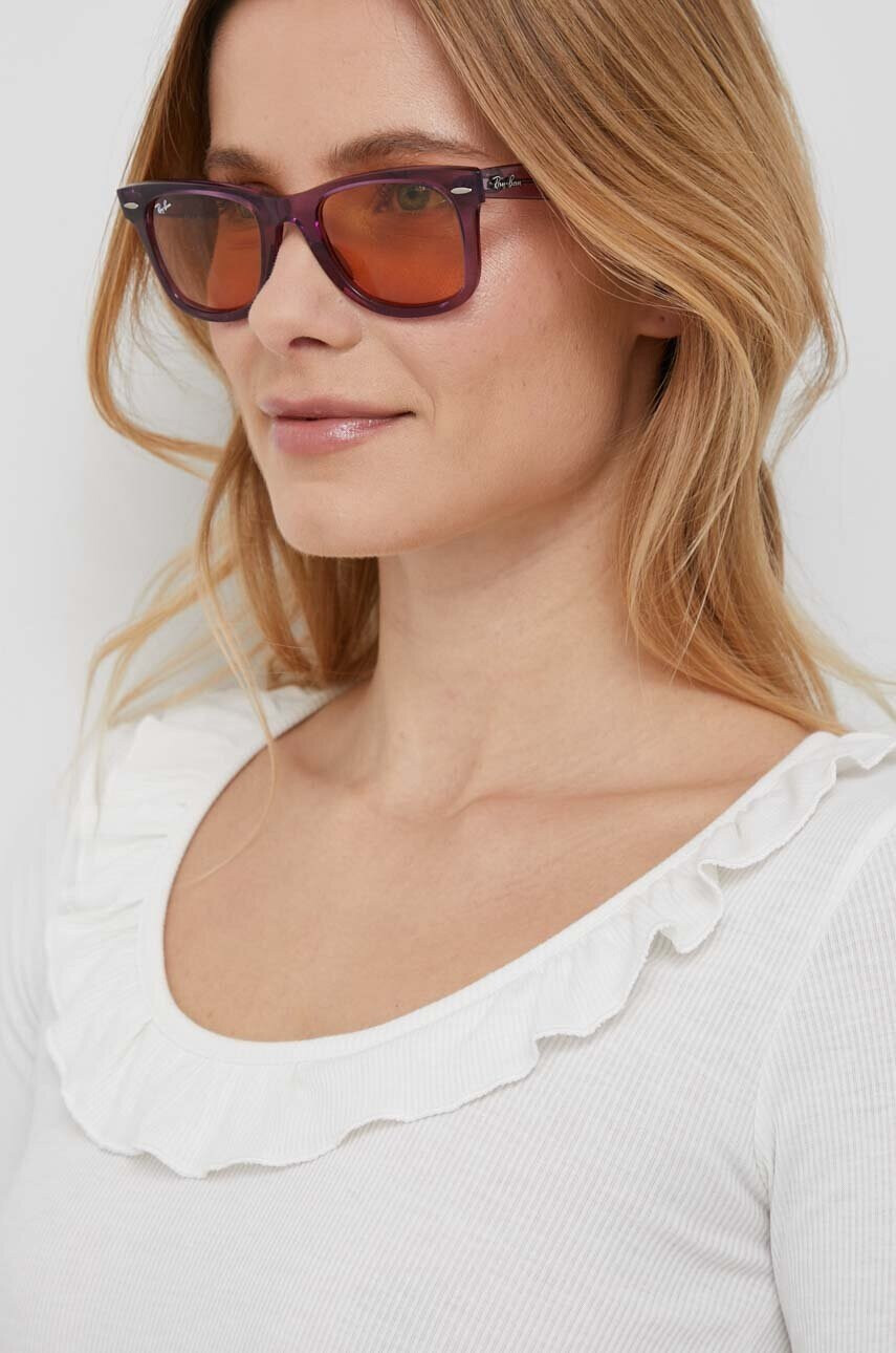 Pepe Jeans Блуза с дълги ръкави Dorina в бяло - Pepit.bg