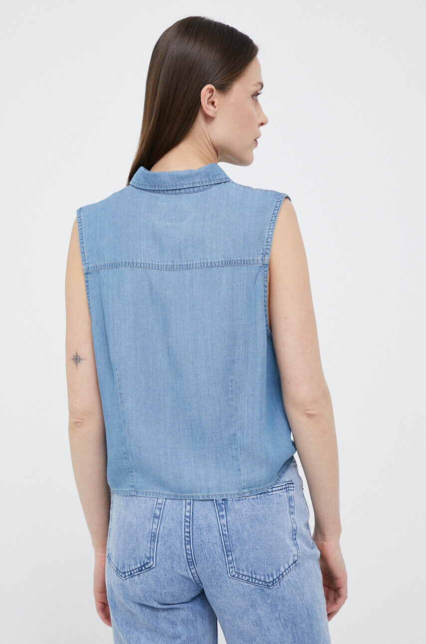 Pepe Jeans Блуза Winona в синьо - Pepit.bg
