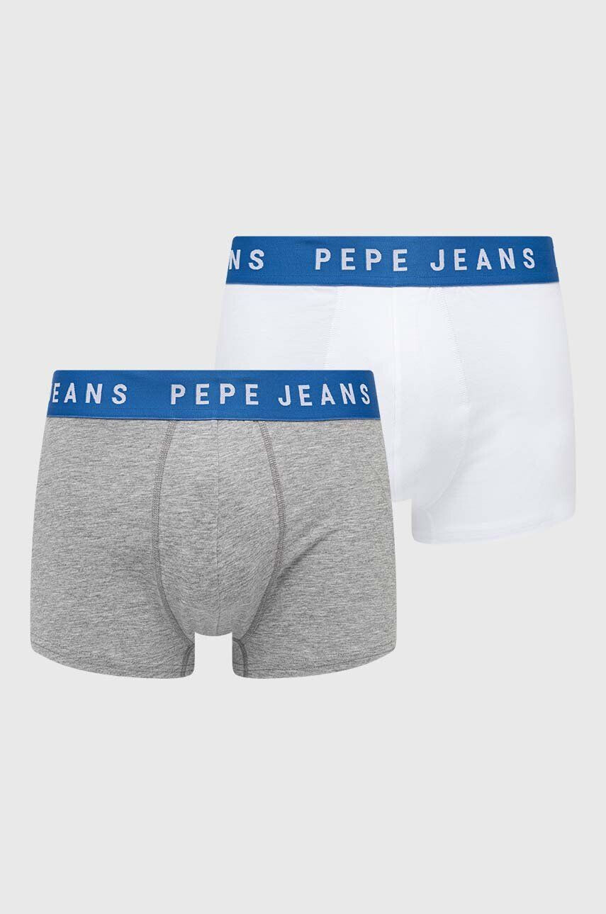 Pepe Jeans Боксерки (2 броя) в сиво - Pepit.bg