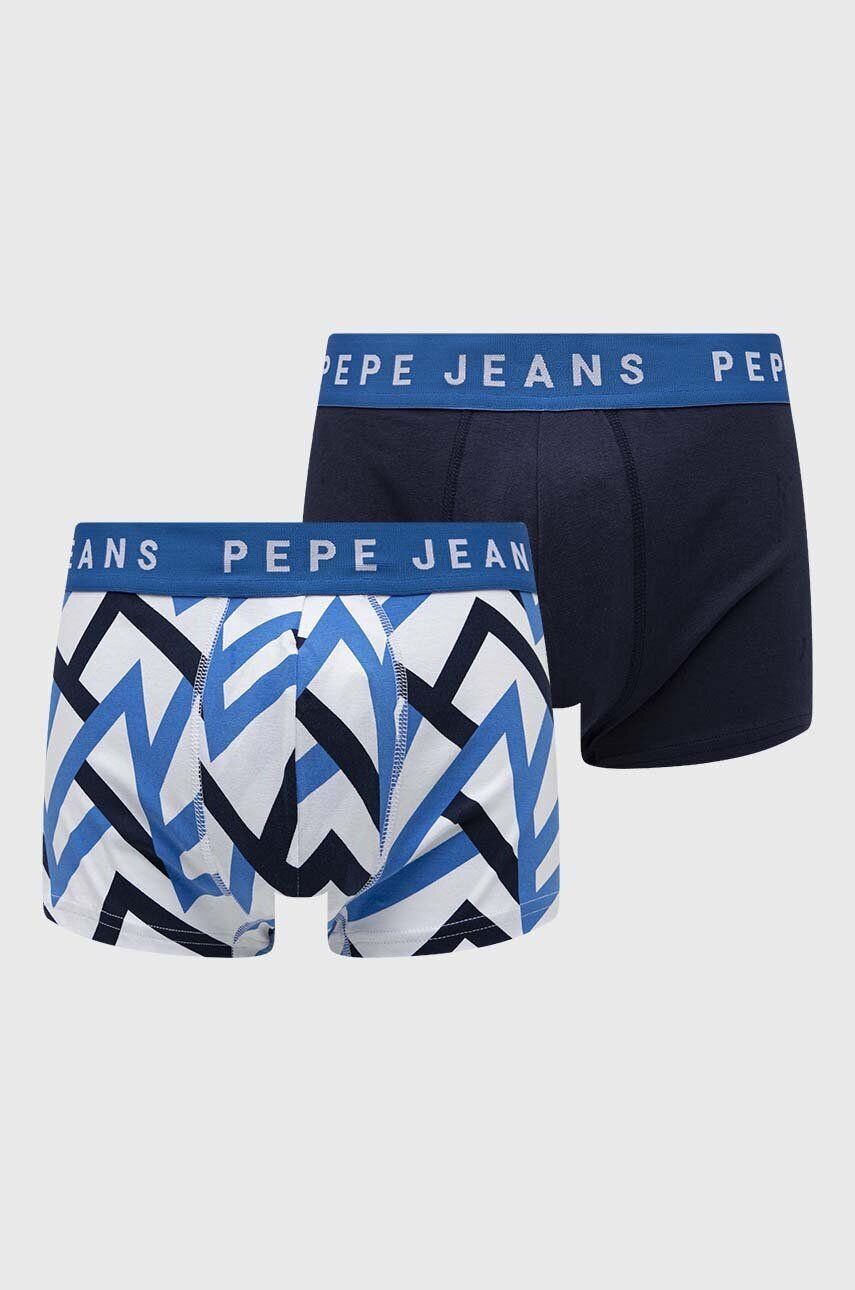 Pepe Jeans Боксерки (2 броя) в синьо - Pepit.bg