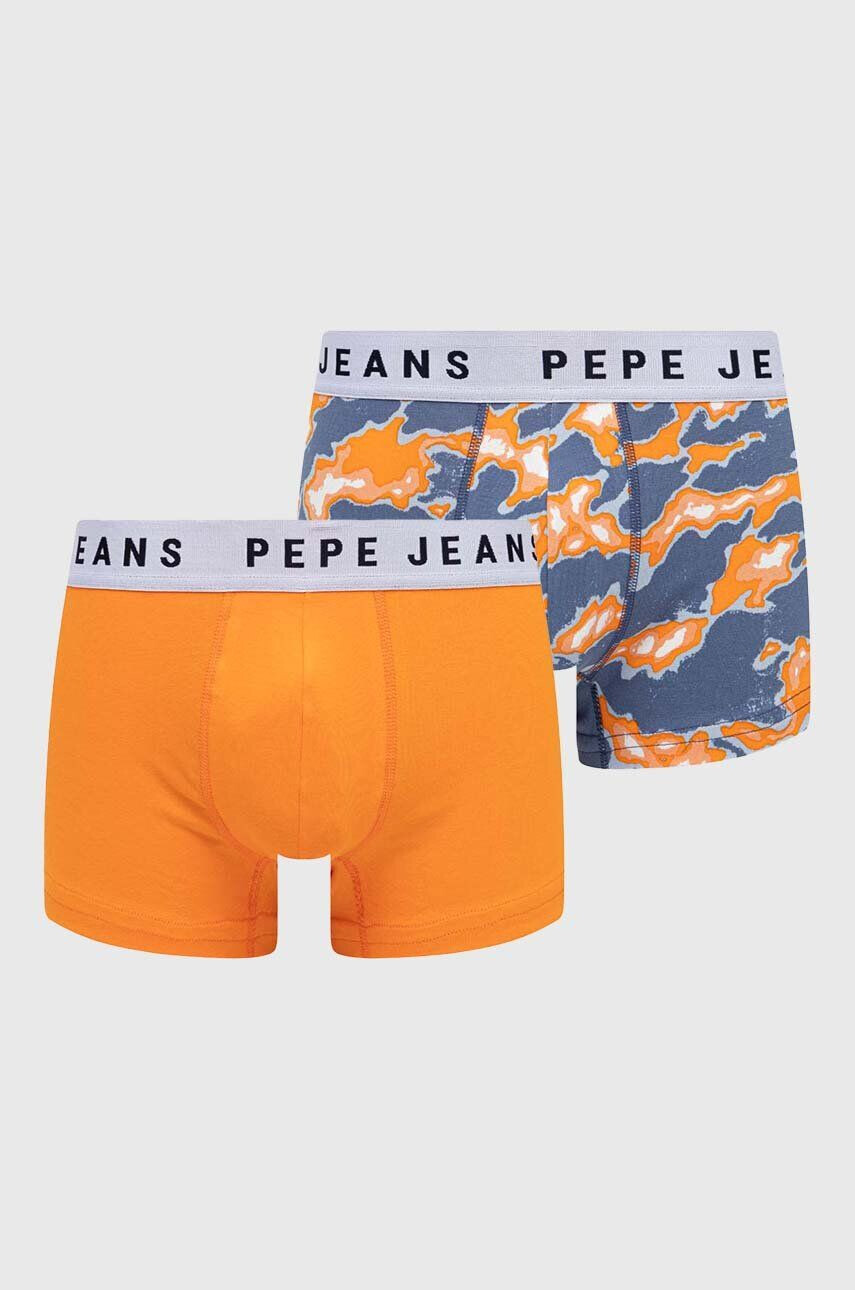 Pepe Jeans Боксерки (2 броя) в оранжево - Pepit.bg