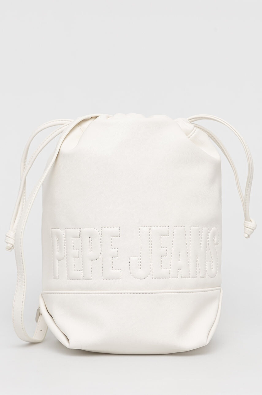 Pepe Jeans Чанта Carrie Bag в бяло - Pepit.bg