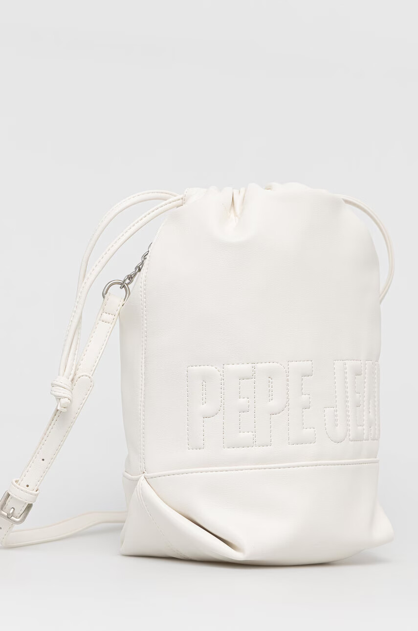 Pepe Jeans Чанта Carrie Bag в бяло - Pepit.bg