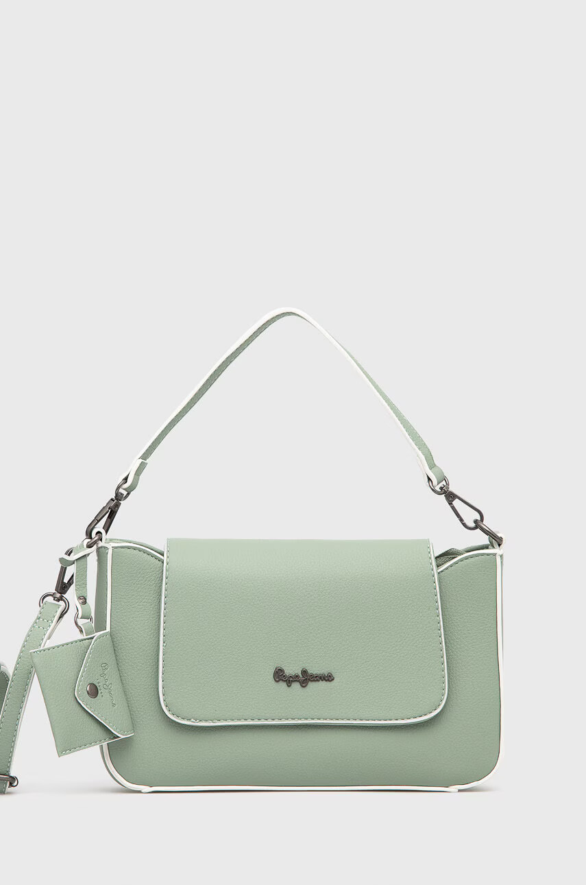 Pepe Jeans Чанта Jeny Shoulder Bag в зелено - Pepit.bg