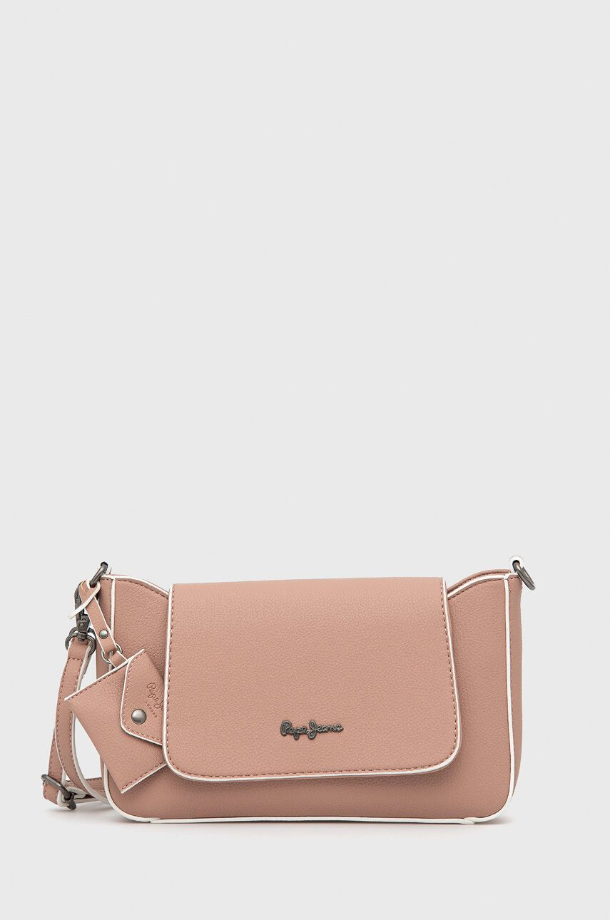 Pepe Jeans Чанта Jeny Shoulder Bag в розово - Pepit.bg