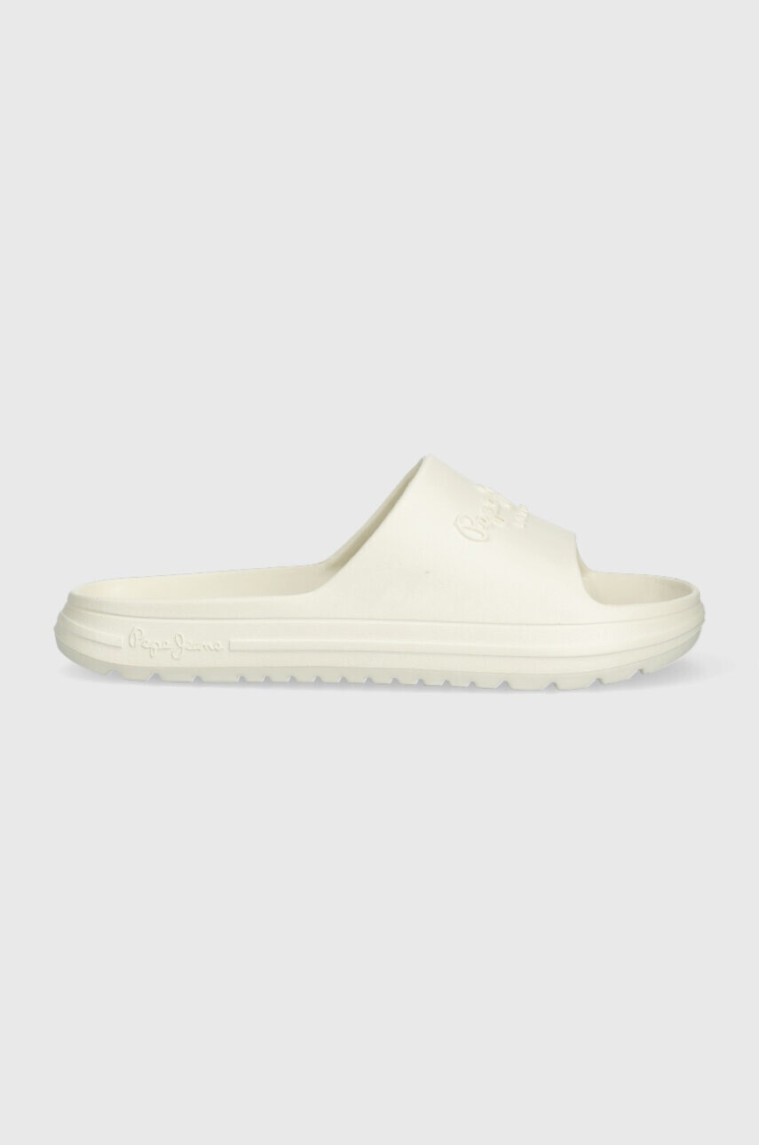 Pepe Jeans Чехли BEACH SLIDE в бяло PLS70131 - Pepit.bg