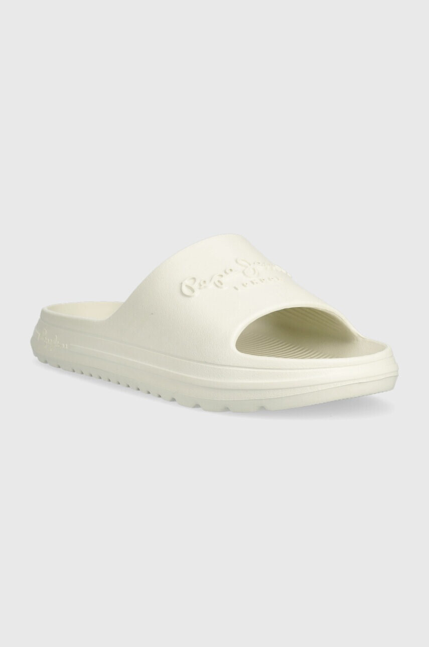 Pepe Jeans Чехли BEACH SLIDE в бяло PLS70131 - Pepit.bg