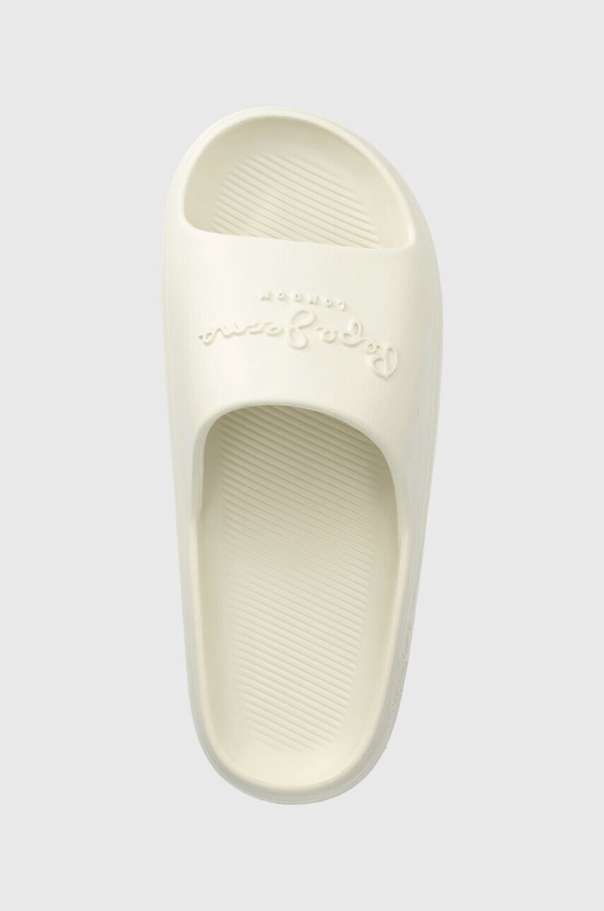Pepe Jeans Чехли BEACH SLIDE в бяло PLS70131 - Pepit.bg