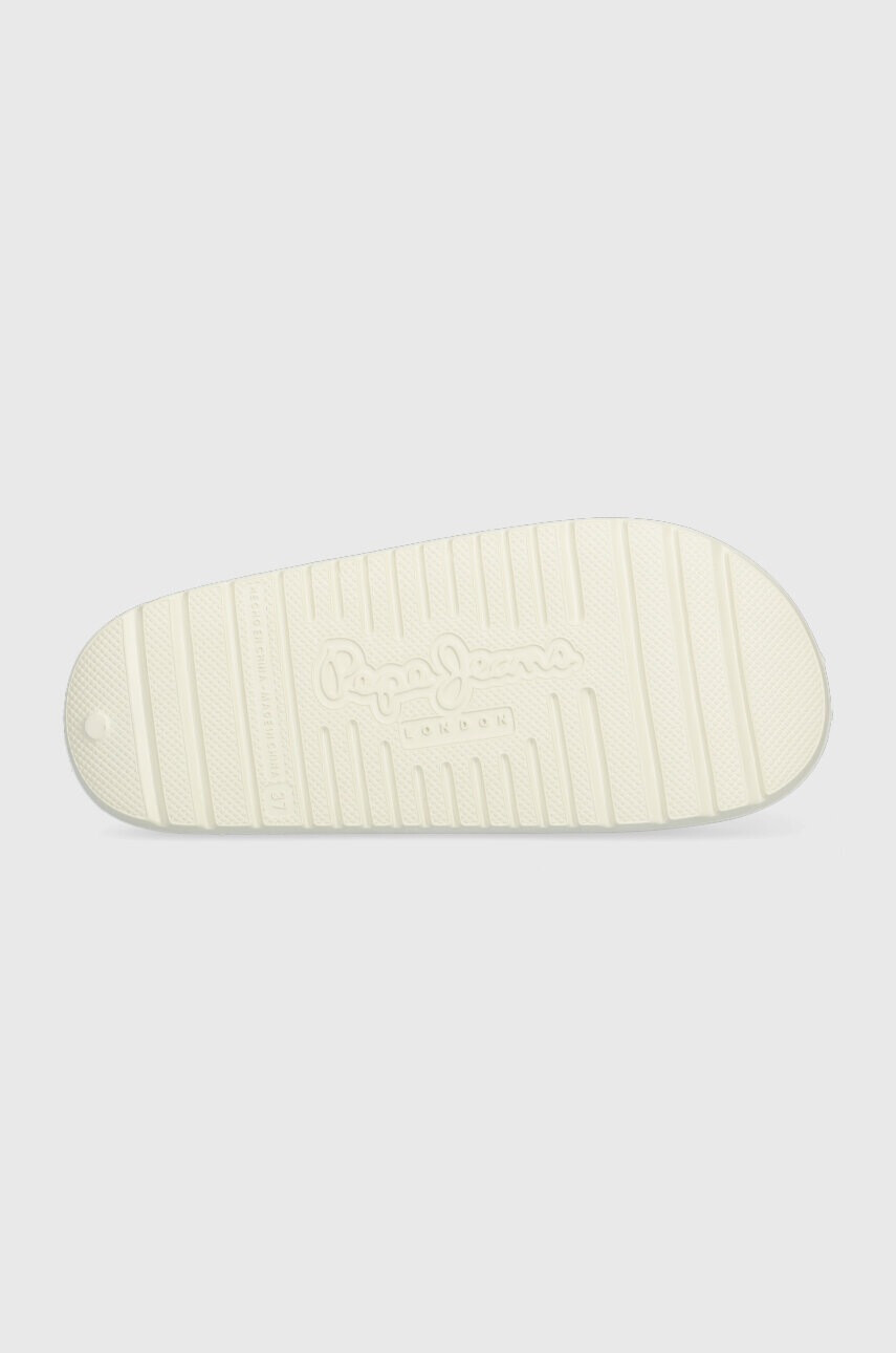 Pepe Jeans Чехли BEACH SLIDE в бяло PLS70131 - Pepit.bg
