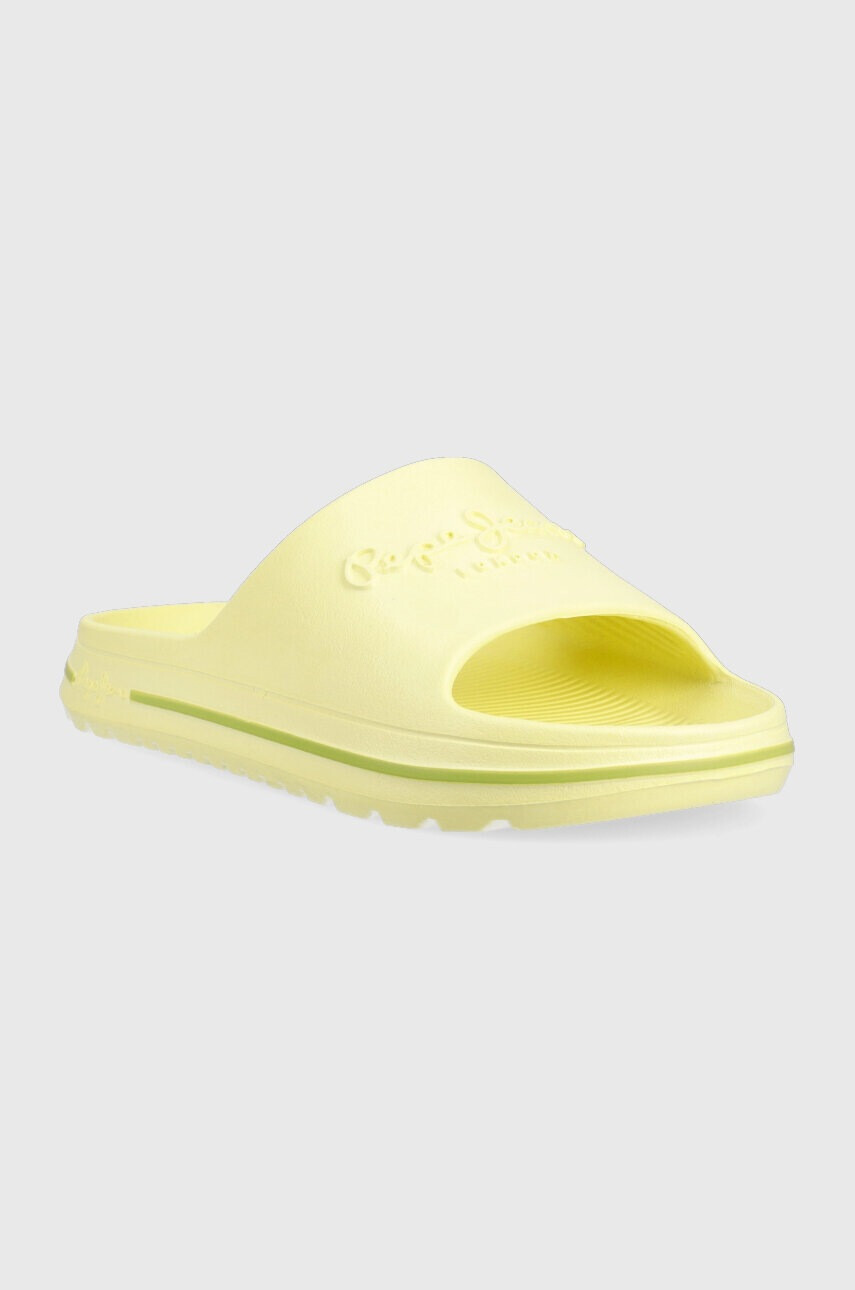 Pepe Jeans Чехли BEACH SLIDE в жълто PLS70131 - Pepit.bg