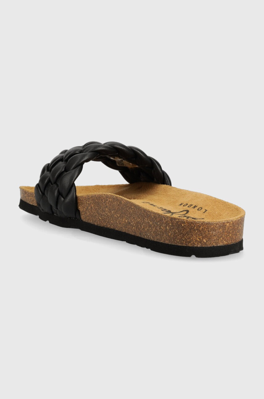 Pepe Jeans Чехли OBAN в черно PLS90608 - Pepit.bg