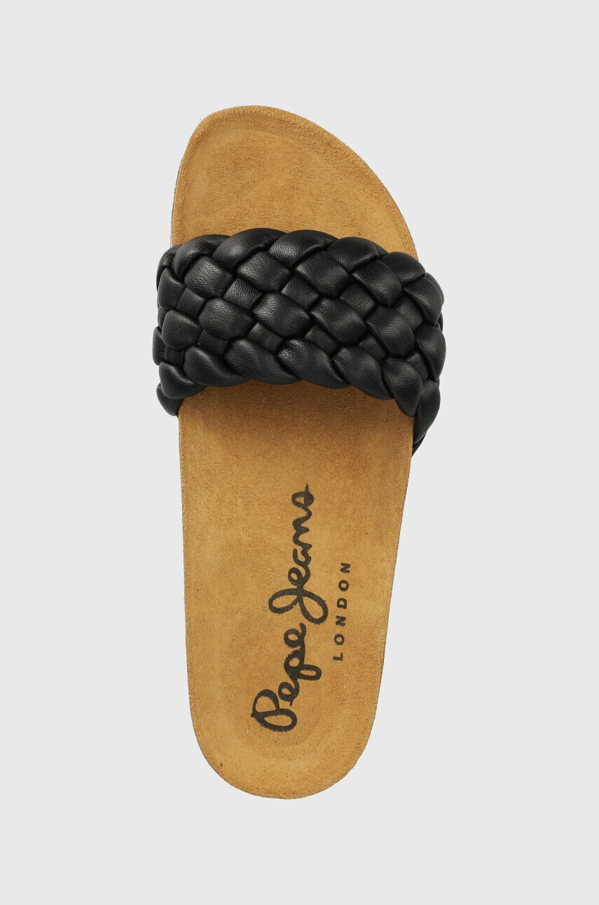Pepe Jeans Чехли OBAN в черно PLS90608 - Pepit.bg