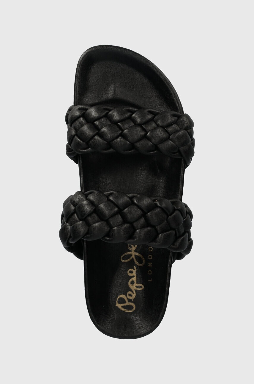 Pepe Jeans Чехли OBAN в черно PLS90609 - Pepit.bg