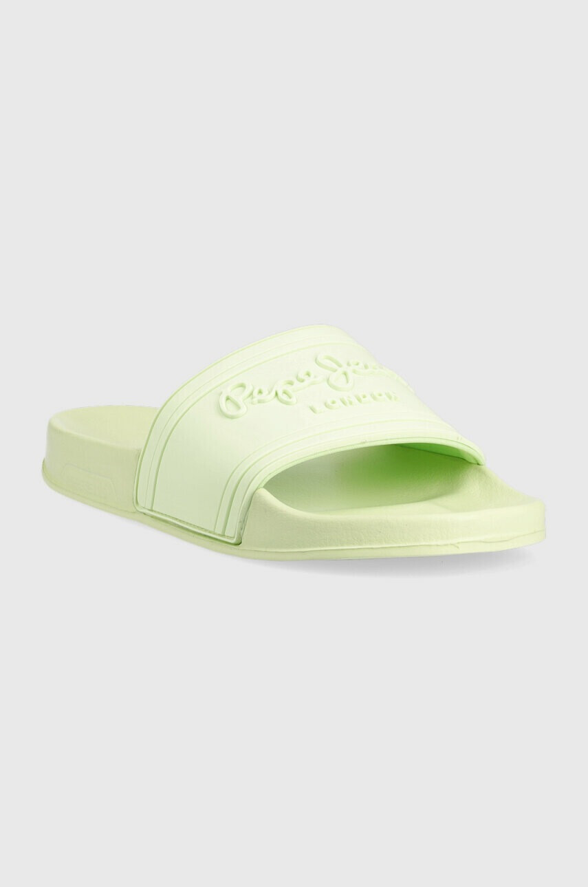 Pepe Jeans Чехли SLIDER в зелено PLS70125 - Pepit.bg