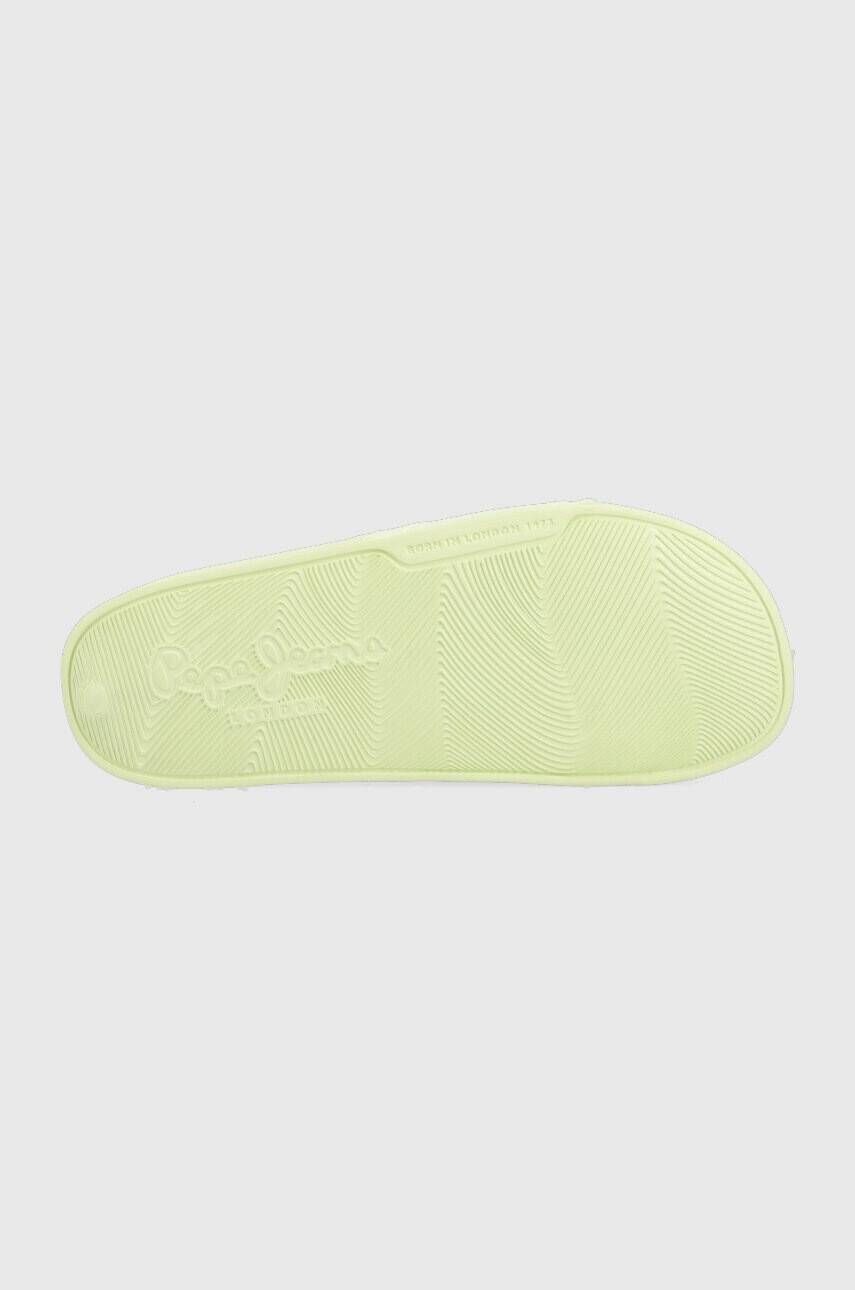 Pepe Jeans Чехли SLIDER в зелено PLS70125 - Pepit.bg