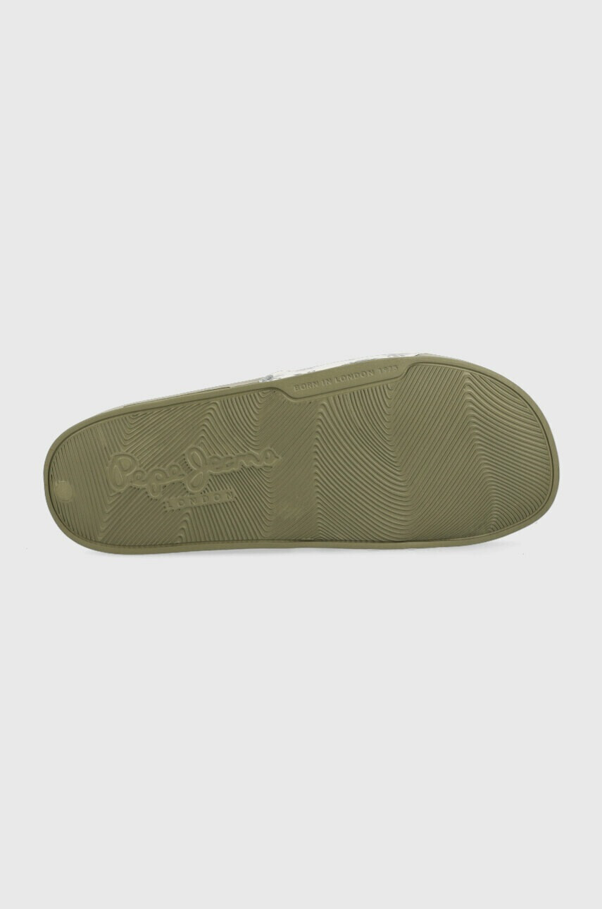 Pepe Jeans Чехли SLIDER в зелено PMS70124 - Pepit.bg
