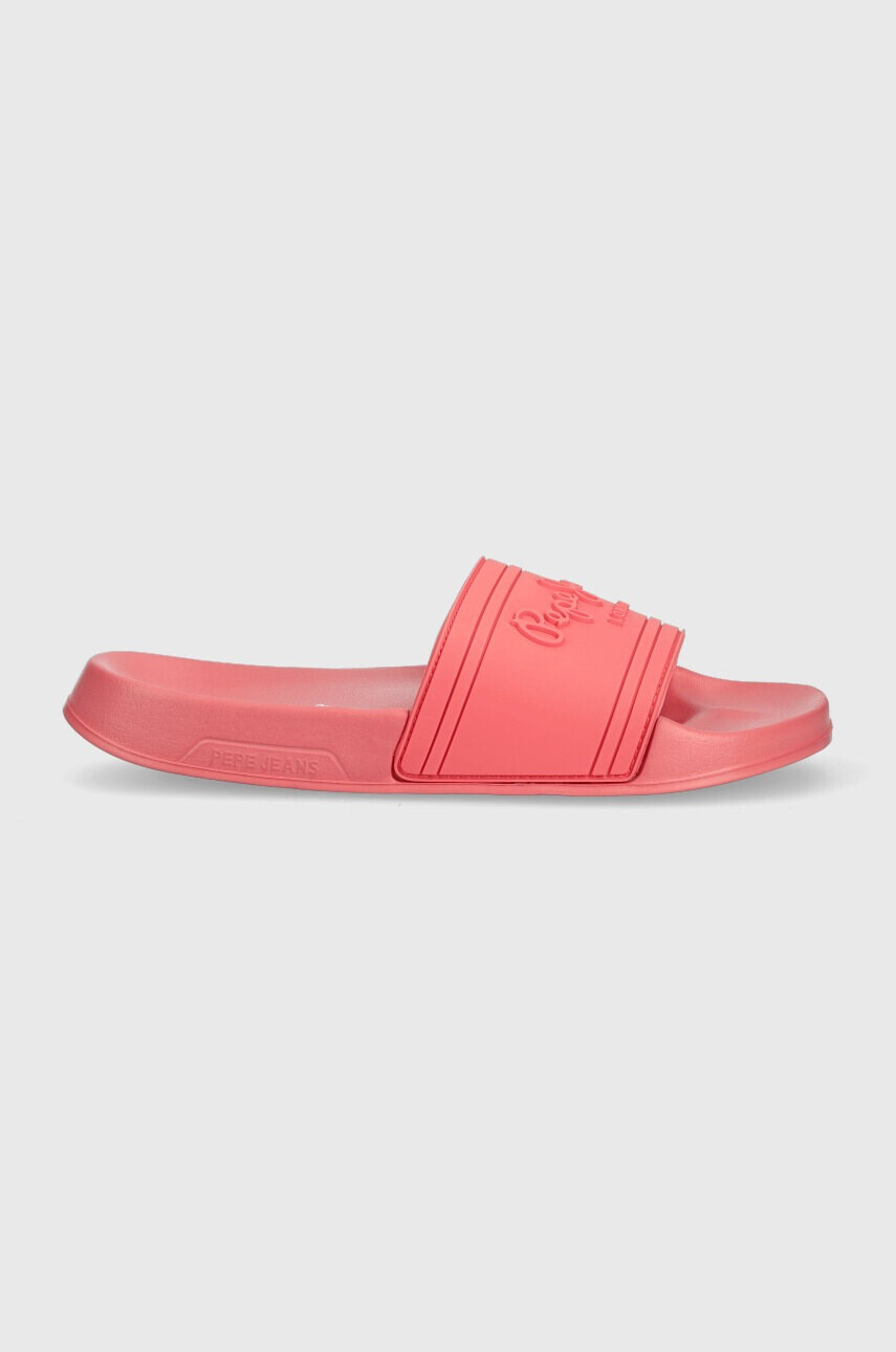 Pepe Jeans Чехли SLIDER в оранжево PLS70125 - Pepit.bg